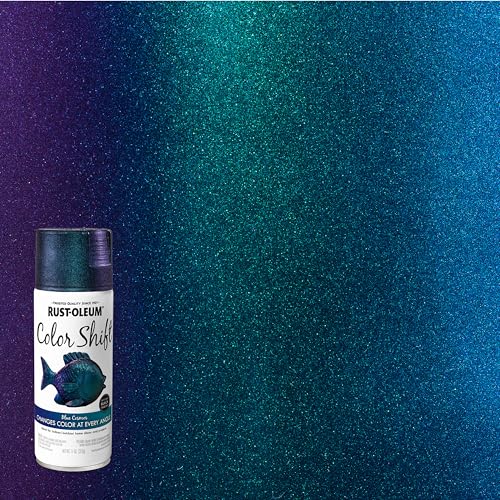 Rust-Oleum Color Shift Blue Cosmos Spray Paint - color: Blue Cosmos, size: 11 oz (Pack of 1)