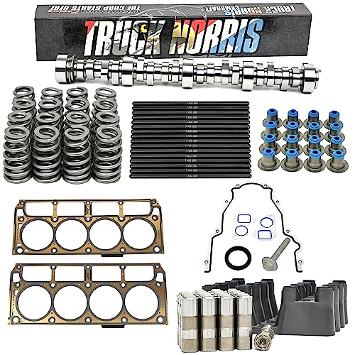 BTR Brian Tooley Racing Truck Norris Camshaft Install Kit for GM/Chevrolet Gen 3/4 LS 6.0 6.2 LS3 Vortec - Includes Cam Kit, Gaskets, Lifters & Trays