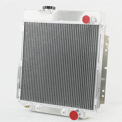 4 ROW Aluminum Radiator Compatible with 1964-1966 FORD MUSTANG & 1960-1965 Ranchero V8