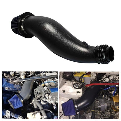 Cold Air Intake Kit Compatible with 1992-2000 H0nda Civic CX DX EX-R 1.6L EG EK BK Plastic Air Intake Pipe Induction kit