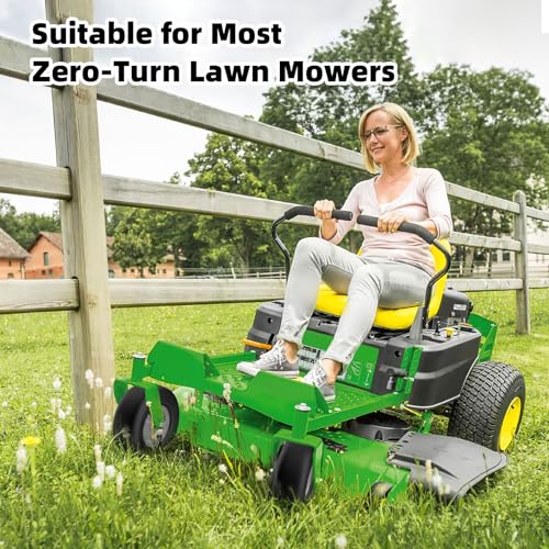RONPOW 13x6.50-6 Flat Free Zero Turn Lawn Mower Tires, 500lb Load Capacity