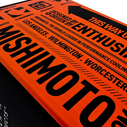 Mishimoto MMINT-A2W-DP-2 Universal Air-to-Water Intercooler, Dual-Pass Coolant Flow, 1000HP - Same Side Inlet/Outlet