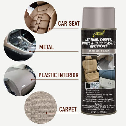 SM Arnold Refinishing Spray Paint for Interior Repair, Light Gray, 11 Oz - color: Light Gray