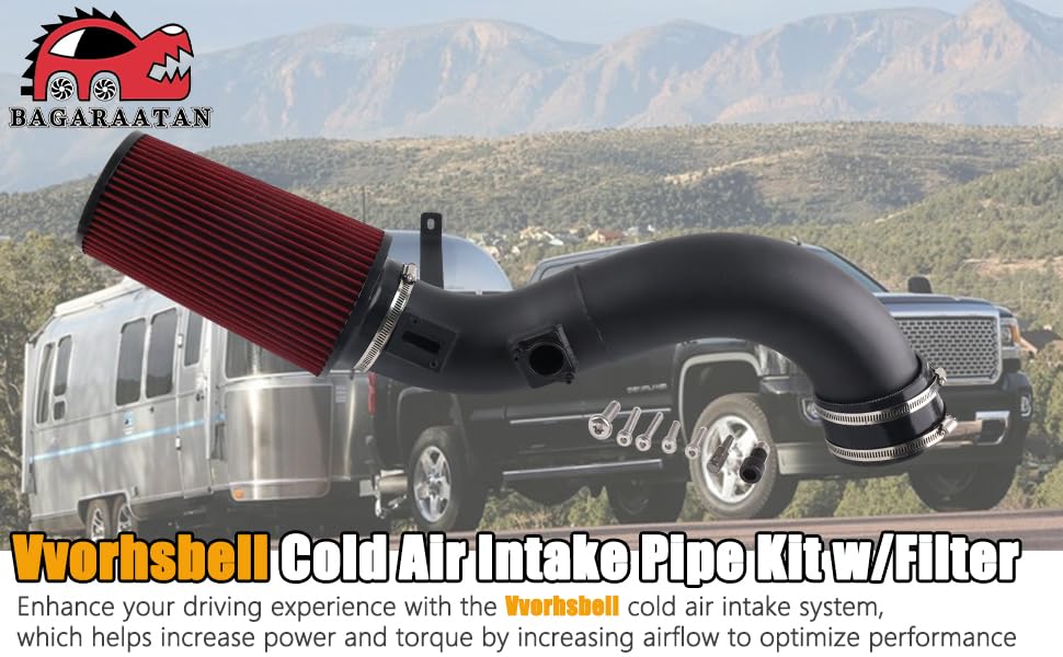 Cold Air Intake for 13-16 Silverado/Sierra 2500/3500 6.6L Diesel - color: 13-16 Chevy/GMC/LML 6.6l Diesel