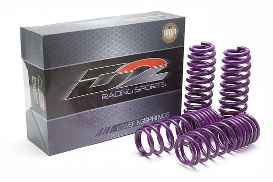 D2 PRO Lowering Springs for 00-09 S2000