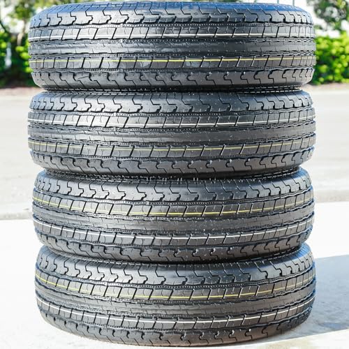 4 x Roundrule ST Hikee ST225/75R15 All Season F (12 Ply) Semi-Steel Tires