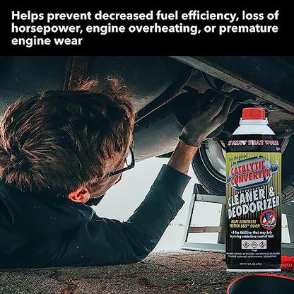 Solder-It Catalytic Converter Cleaner Deodorizer Fuel Additive 16 Oz Can - (Pack of 12) - size: 16 Ounce (Pack of 12)