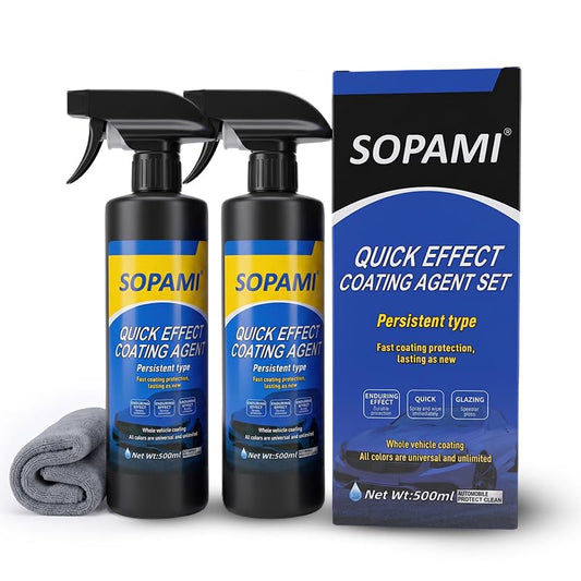 Sopami Car Coating Spray, Quick Effect Coating Agent - 33.8 FL OZ