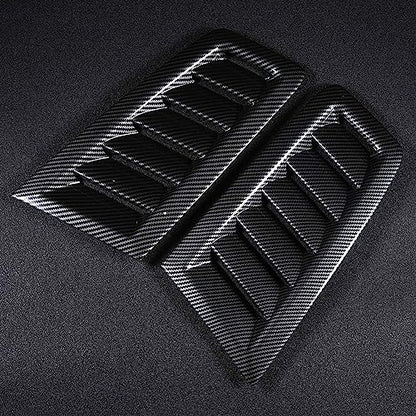 Universal Car Hood Vent Scoop Kit, Cold Air Intake Louvers for Auto Cooling, Fit for RS MK2 Bonnet Cover (Hydrographics Transfer Printing) - color: Hydrographics Transfer Printing