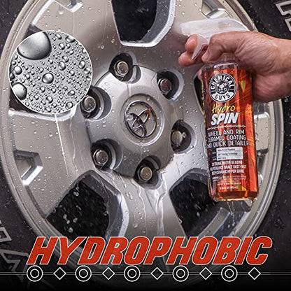 Chemical Guys, HydroSpin Wheel & Rim Ceramic Coating Spray for Rims, 16 oz