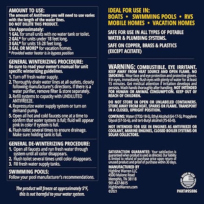 Prime Guard -50 RV & Marine Antifreeze, 1 Gallon (Pack of 6)