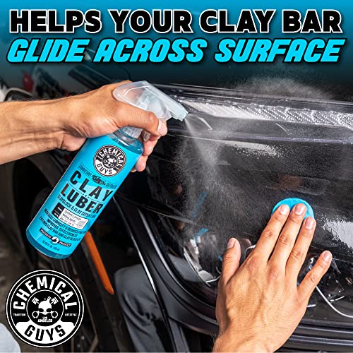 Chemical Guys, Clay Luber Synthetic Lubricant for Clay Bars & Blocks, 16 oz - style: 16 Fl Oz (Pack of 1)
