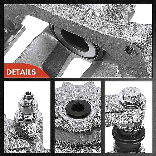 A-Premium Rear Left Driver Disc Brake Caliper with Bracket - style: Rear Driver Side