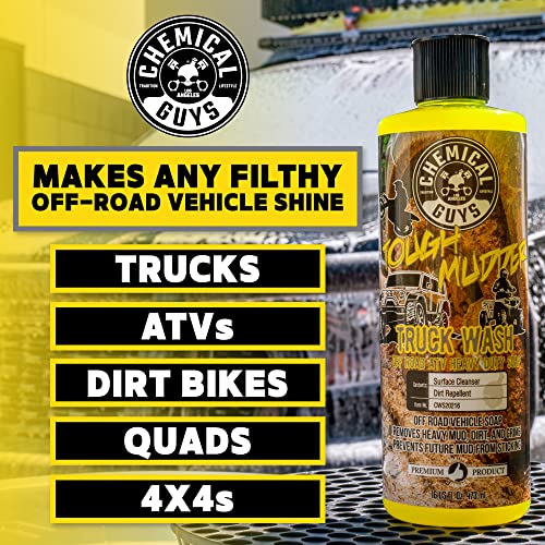 Chemical Guys, Tough Mudder Heavy Duty Foaming Car Wash Soap, Lemon, 16 oz - size: 16 Fl Oz (Pack of 1)