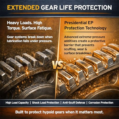 Presidential Premium Full Synthetic 75W90 Gear Lubricant GL-5 (5 gallons)
