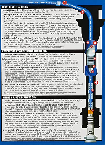 NGK (8660) RC-XX89 Spark Plug Wire Set