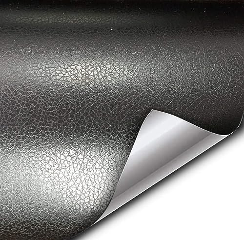 VViViD Black Soft Leather Automotive Air-Release Adhesive Vinyl Pinstripe Tape Roll (3 Inch x 20ft) - size: 3” x 20ft