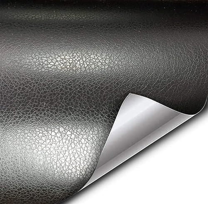VViViD Black Soft Leather Automotive Air-Release Adhesive Vinyl Pinstripe Tape Roll (3 Inch x 20ft) - size: 3” x 20ft