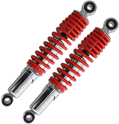 2PCS 10.2" 260mm Front Shock Absorber Suspension Sensa-Trac Load 400lbs for ATV Quad Buggy Go Kart 4 Wheelers Dirt Pit Bike Mini Bike Scooter 50CC 70CC 90CC 110CC 125CC 140CC