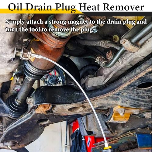 Magnetic Oil Drain Plug Remover Tool, Oil Drain Plug Remover Instrument