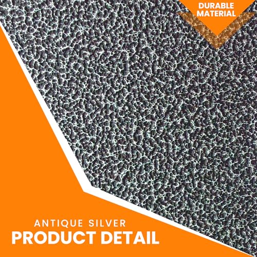GRAND PITSTOP Motorcycle Roller Wheel Cleaning Stand - Paddock Stand Replacement - Wheel Roller Stand with Ramp Support for tire Cleaning & Chain Lubrication (Roller Large Antic Silver) - color: Roller Large Antic Silver