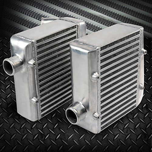 Dual Side Mount Bolt On Upgrade Aluminum Performance Intercooler Kit Compatible with 1990-1996 Nissan 300ZX Twin Turbo - color: Sliver, size: 1990-1996 Nissan 300ZX
