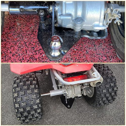 Nilight Trailer Hitch Receiver Kit | for Honda TRX 250 Recon ATV Hitch 1997-2018 - color: For Honda Recon TRX 250 1997-2018