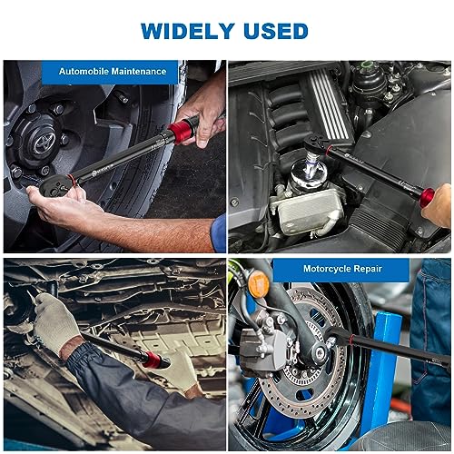 SUERCUP Next-Gen 100-Tooth, 1/2" Drive Click Torque Wrench, 10-170 Ft.Lb - size: 1/2" 10-170 Ft.Lb/13.6-230.5 N.m