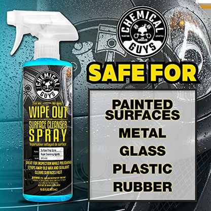 Chemical Guys, Wipe Out Surface Cleanser, Ceramic Coating Prep Spray, 16 oz