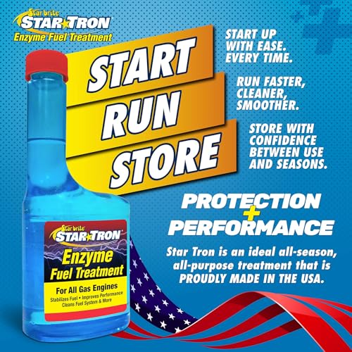 Star TRON Enzyme Fuel Treatment - Gas, Stabilizes Old Gasoline - size: 8 fl oz