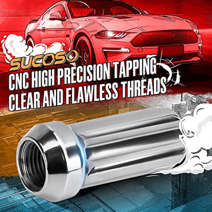 14x1.5 Lug Nuts Replacement for Chevy Silverado Tahoe Suburban Ford F150