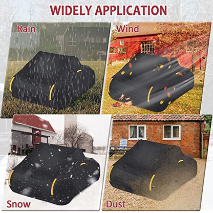 StarknightMT Ryker Cover Waterproof Vent All Weather Protection PU Cover