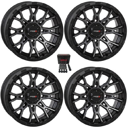 System 3 ST-6 14" Wheels Dark Tint Mule Pro FXT KRX/Wolverine RMAX/YXZ 2019+