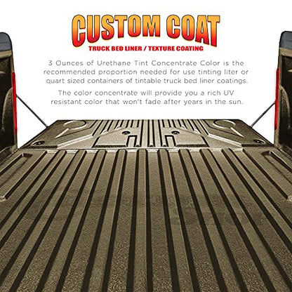 Custom Coat 3 Ounce, WWII Olive Drab, Bedliner Tint Concentrate - color: Authentic WWII Olive Drab, size: 3-Ounce (Pack of 1)