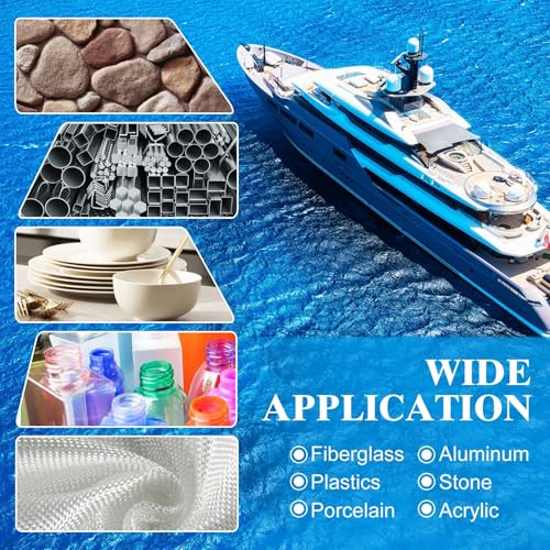 Fiberglass Repair Kit White,3.4oz for Surfboard Boat, Marine Filler