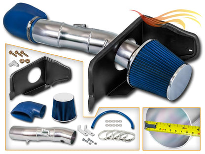 Rtunes Racing Cold Air Intake Kit for 05-09 Mustang GT 4.6L V8 (Blue)