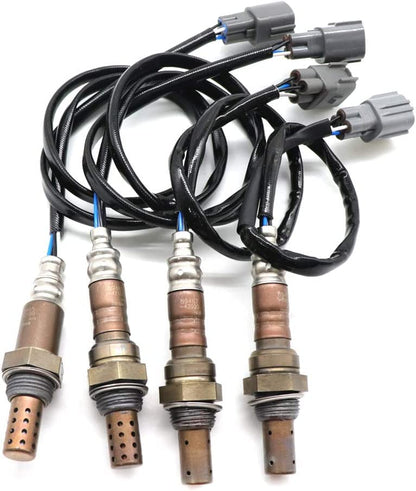 89467-42010 89467-42020 89465-42090 89465-42100 4PCS Air Fuel Ratio Oxygen Sensor Compatible with 2001 2002 2003 Toyota Rav4