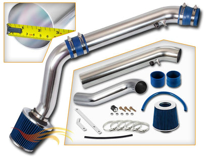 Rtunes Racing Cold Air Intake Kit for 96-98 Honda Civic EX/HX 1.6L (Blue)