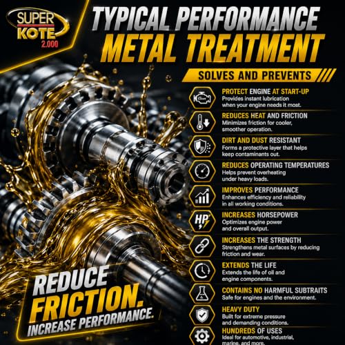 Metal Treatment Superkote 2000 / Anti Friction/Engine Treatment / 1Q