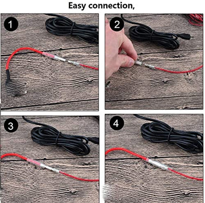 Gebildet 3 Pcs 12V-24V Add-a-Circuit Micro2 Fuse Tap, Piggy Back Blade Holder With Wire Harness, 4 Pcs Micro 2 Fuse (5A 10A 15A) and Puller - style: MICRO 2