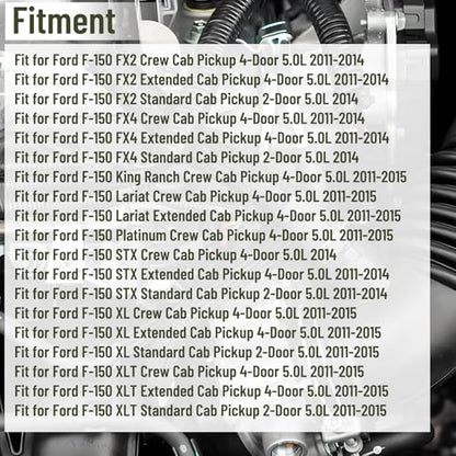Radiator Coolant Hose With T-Connector Fit for Ford F150 2011-2014