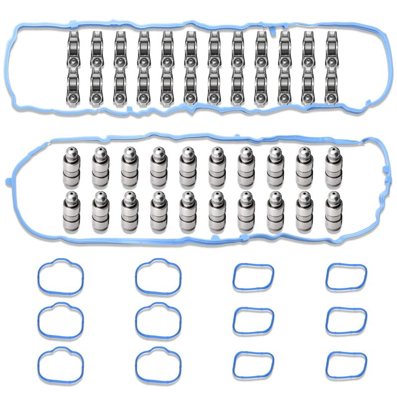 24PCS 3.6 Pentastar Rocker Arm Lifters Kit for 2011-2021 Dodge Challenger Charger Journey Chrysler 200 300 Ram 1500 Jeep Wrangler 3.6L V6 DOHC 5184296AH 5184332AA 5184562AC