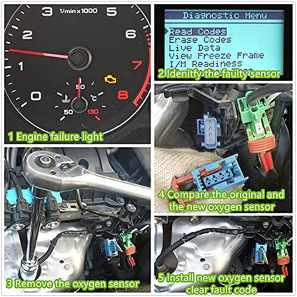 234-5010 O2 Oxygen Sensor Air Fuel Ratio Upstream - size: D234-5010