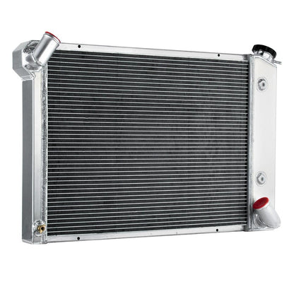 615 3 Row Aluminum Radiator For 1966-1968 67 Chevy Corvette 7.0L 427ci V8 Engine 66 67 68 Chevy Corvette Crossflow Radiators