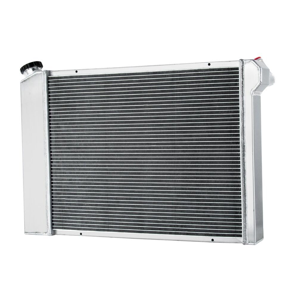 615 3 Row Aluminum Radiator For 1966-1968 67 Chevy Corvette 7.0L 427ci V8 Engine 66 67 68 Chevy Corvette Crossflow Radiators