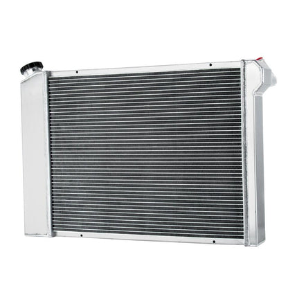 615 3 Row Aluminum Radiator For 1966-1968 67 Chevy Corvette 7.0L 427ci V8 Engine 66 67 68 Chevy Corvette Crossflow Radiators