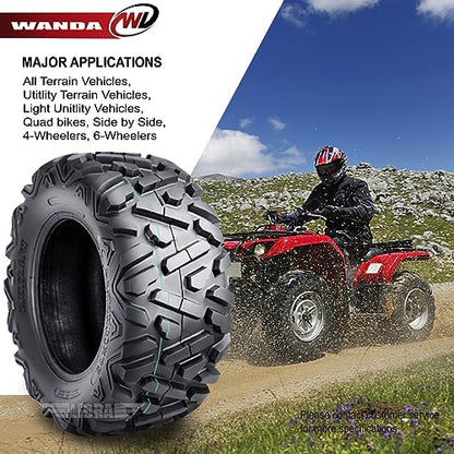 WANDA 4 ATV Tires 27x9-14 27x11-14 for 2014 John Deere GATOR XUV825I 4x4 SE