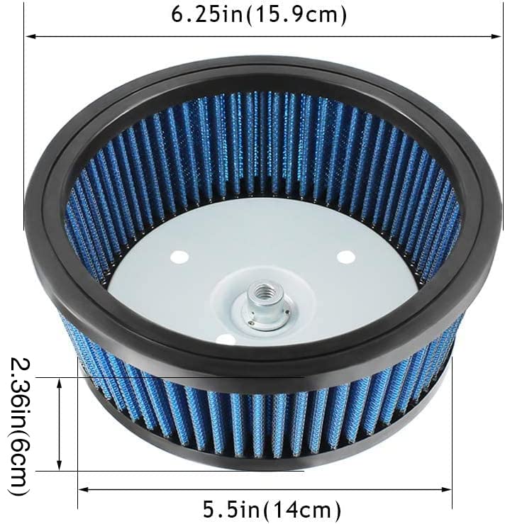 HD-0800 29442-99e Air Filter for Harley Davidson Road King Electra Glide Screamin Eagle Road Glide Dyna Softail Springer Ultra Classic FatBoy Wide Street Super Glide 2944299C 2944299A 2944299B
