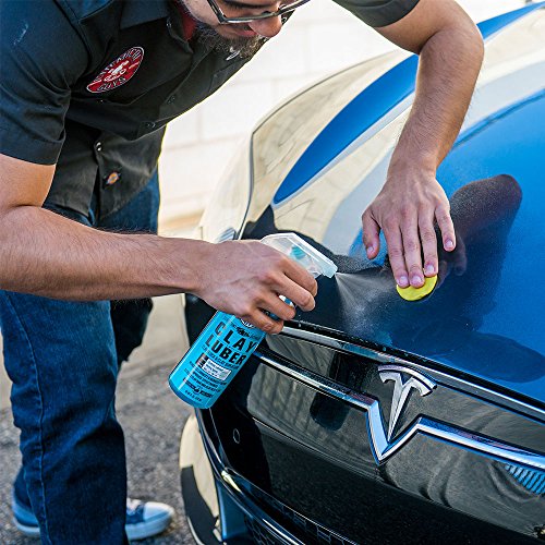 Chemical Guys, OG Clay Bar & Luber Synthetic Lube Kit, Medium Duty, 2-Piece - style: OG Light/ Medium Clay Bar Kit