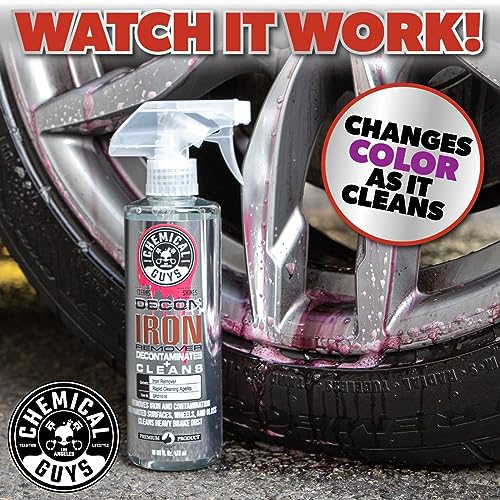 Chemical Guys, Decon Pro Iron Remover & Wheel Cleaner, Fallout Spray, 16 oz